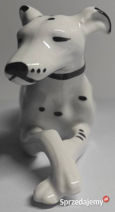 Pies Dalmatyńczyk figurka porcelana Ceroc mazowieckie
