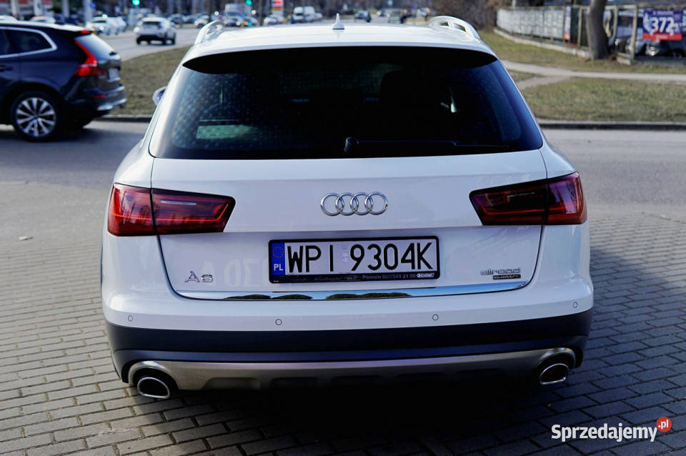 Audi A6 Allroad Allroad salon Polska zadbany C7 światła do jazdy dziennej Warszawa