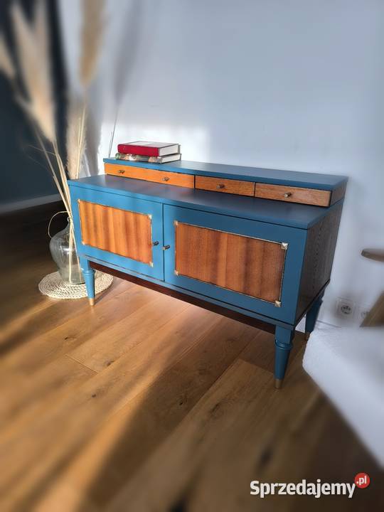 Piękna komoda pomocnik PRL lata 70 Łódź sprzedam