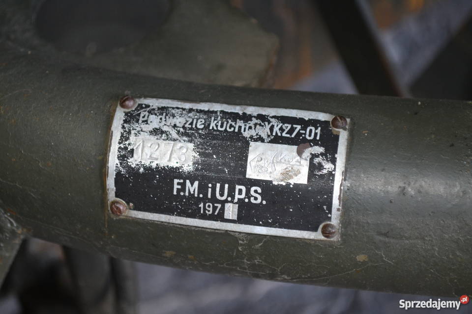 Kuchnia polowa WZ 20069 1974 r oryginalnie