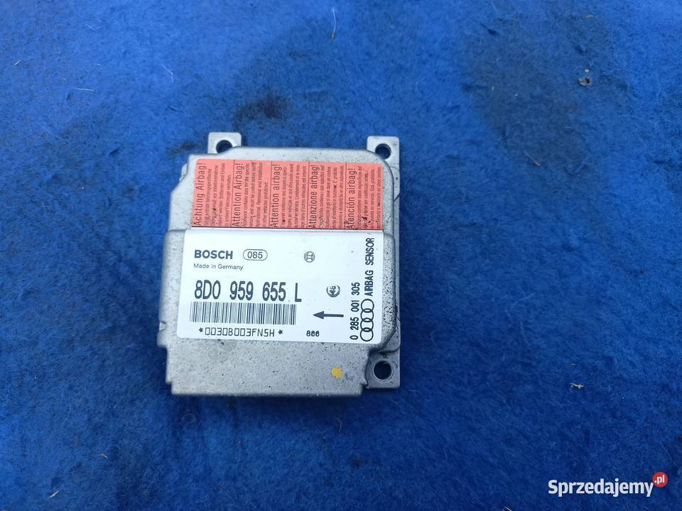 Moduł Sterownika Airbag 8D0 959 655 L Audi A4 B5 Myszków