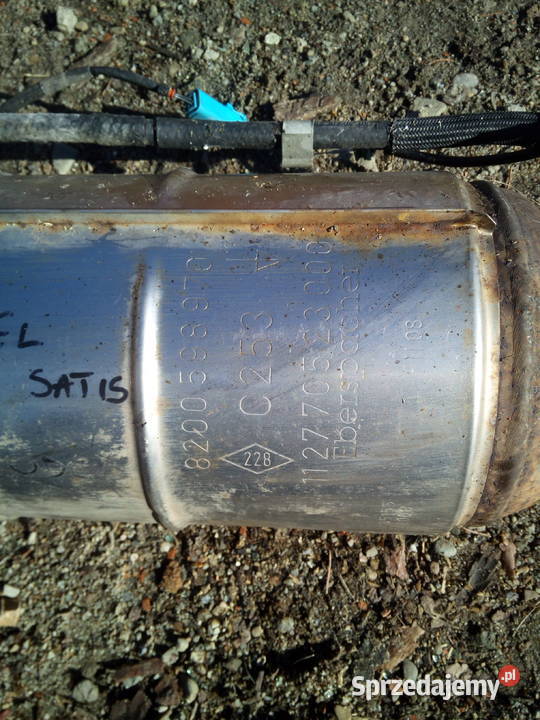 Katalizator DPF 20DCI 8200598970 Krzywaczka