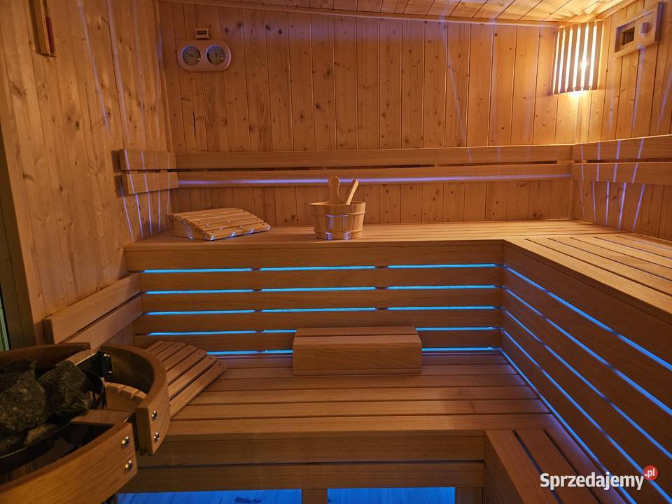 Sauna ogrodowa Premium izolowana z Przedsionkiem Płock