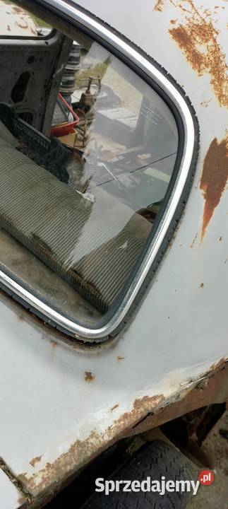 Mercedes ponton duży mały tylna szyba Jarosław