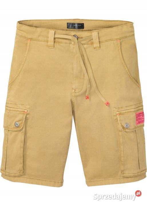SPODENKI MĘSKIE KRÓTKIE BERMUDY 64 CURRY Rozmiar uniwersalny Odzież codzienna Skierniewice