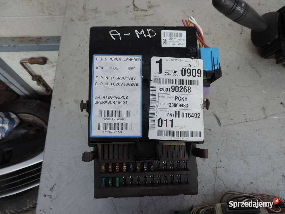 MODUŁ BSI RENAULT LAGUNA II 18 16V 8200190268 osobowe Nowy Sącz