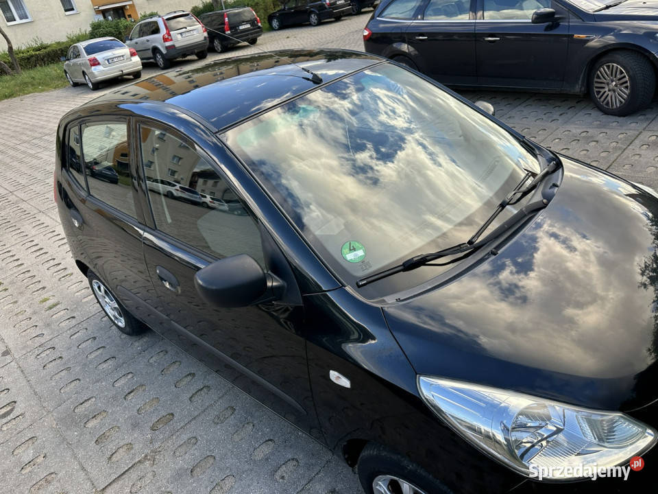 Hyundai i10 KlimatyzacjaIsofixPrzebieg czarny Wejherowo