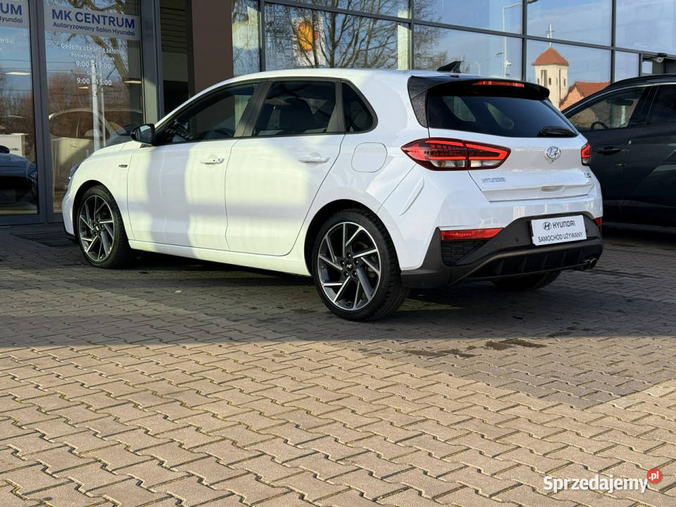 Hyundai i30 15TGDI 48V 160 NLINE 7DCT Gwarancja kurtyny powietrzne i30 Piotrków Trybunalski