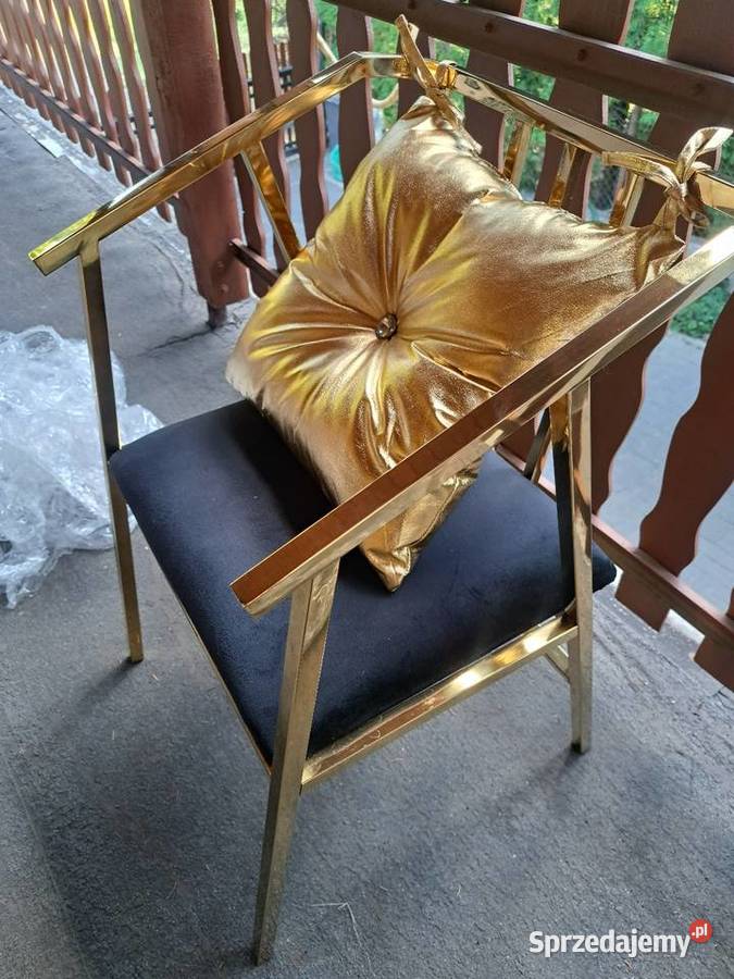 Zestaw Glamour StółKrzesła Rzeplin