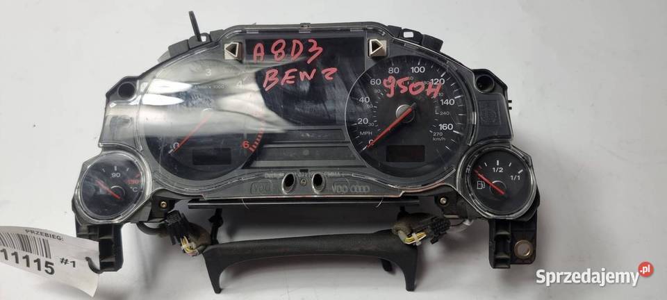 LICZNIK ZEGAR AUDI A8 D3 4E0920950H Lipno