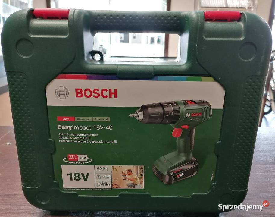 Wiertarkowkrętarka BOSCH EasyImpact 18V40 Elbląg