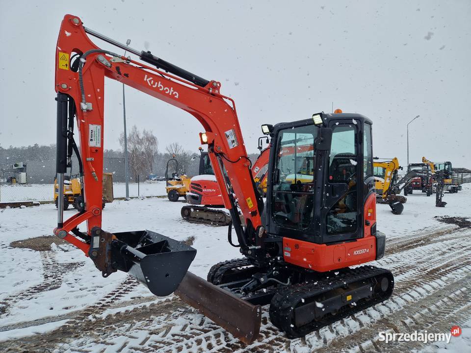 Minikoparka KUBOTA KX 0374 hydrauliczne Ryżki