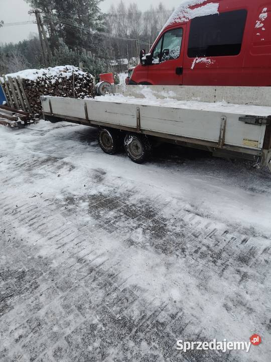 Przyczepa ciężarowa laweta samochodowa kujawsko-pomorskie Lipinki sprzedam