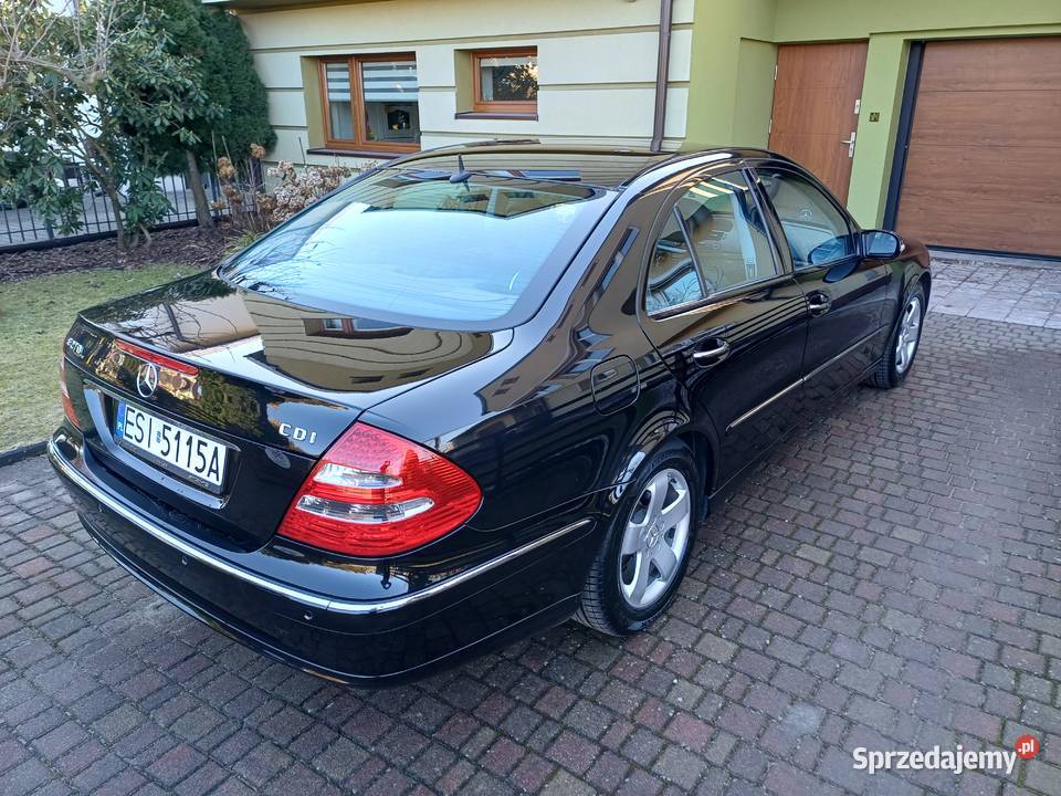 Bezwypadkowy zadbany Mercedes w211 Avantgarde 27 Sieradz