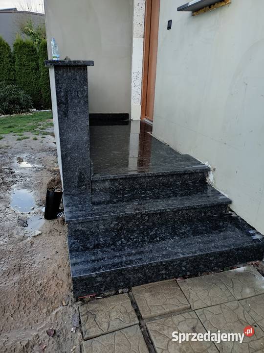 Schody granitowe nagrobki parapety Katowice