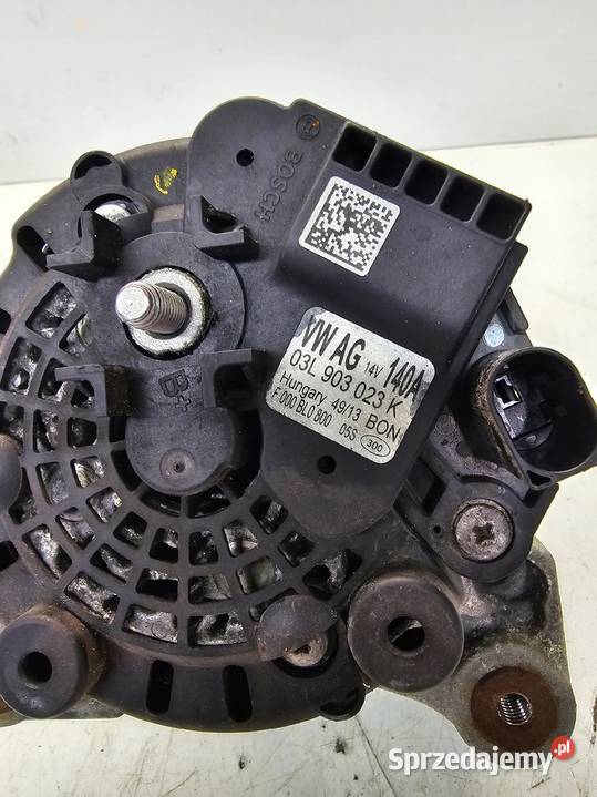 ALTERNATOR AUDI VOLKSWAGEN SEAT SKODA 20 TDI osobowe Przystajń sprzedam