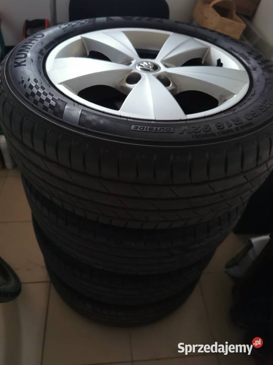 Koła letnie 16 5x112 Skoda Octavia III ładny Samochodowe Sokołów Podlaski