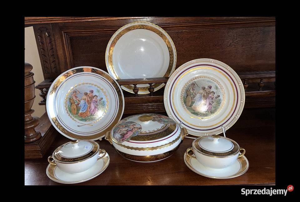 Patera Royal Copenhagen z lat 192334 r Dennmark Porcelana i szkło pomorskie Gdańsk