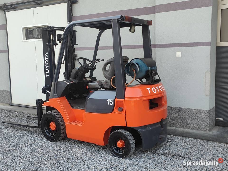 Wózek widłowy Toyota 7FG15 15T Lpg Przesuw świętokrzyskie Sandomierz