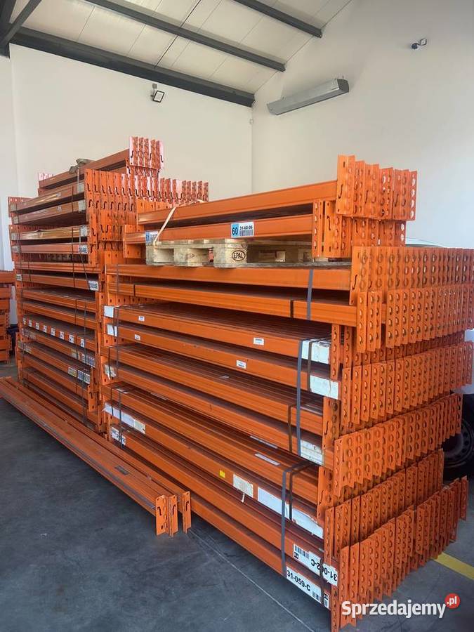 Regały magazynowe paletowe przemysłowe nowe H270 sprzedam