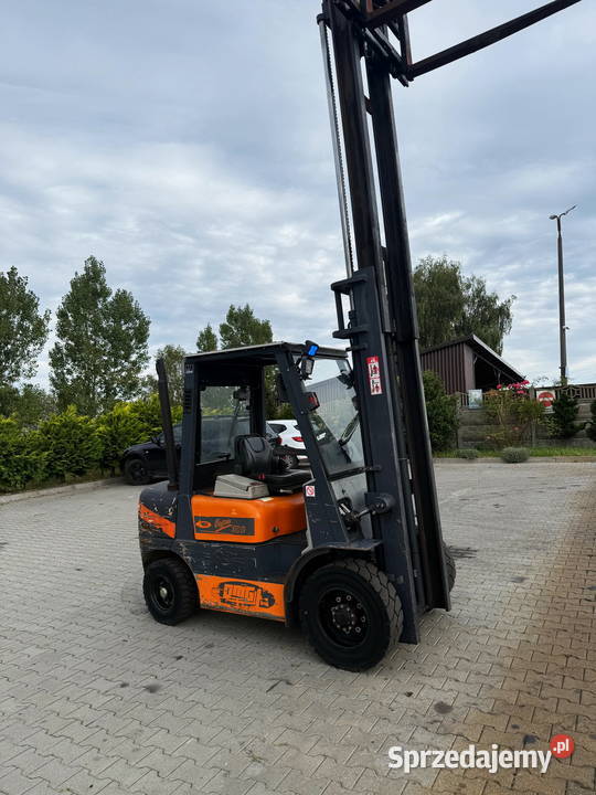 wózek widłowy OMG Ergos 30D 3000 40m przesuw łódzkie Działoszyn