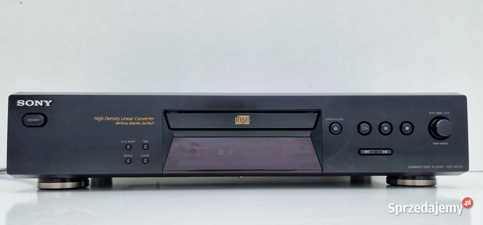SONY odtwarzacz CD player CDP XE 270 CDPXE270 Odtwarzacze CD i MD Międzychód