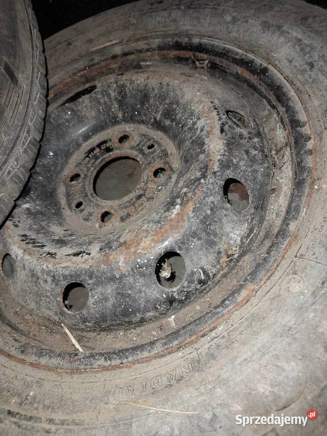 Kompletne koła 14 z oponami zimowymi do Fiata Koła dojazdowe Busko-Zdrój