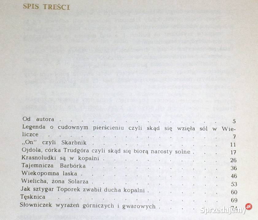 Baśnie i legendy górników wielickich Julian Chełm