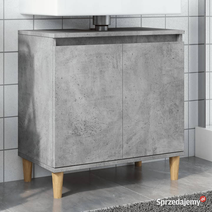 Szafka pod umywalkę szarość betonu 58x33x60 Warszawa