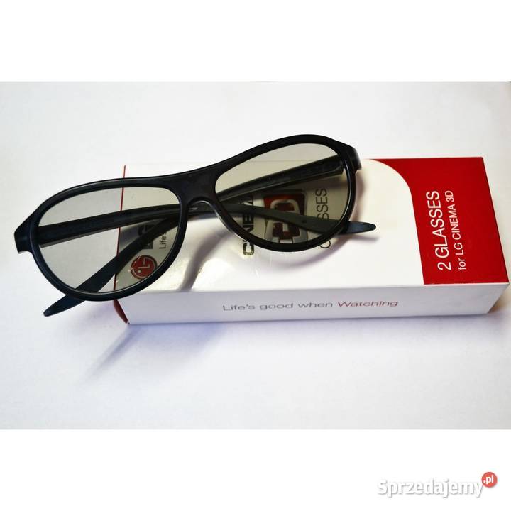 Okulary 3D 2 sztuki 45 odbiór osobisty Konin sprzedam