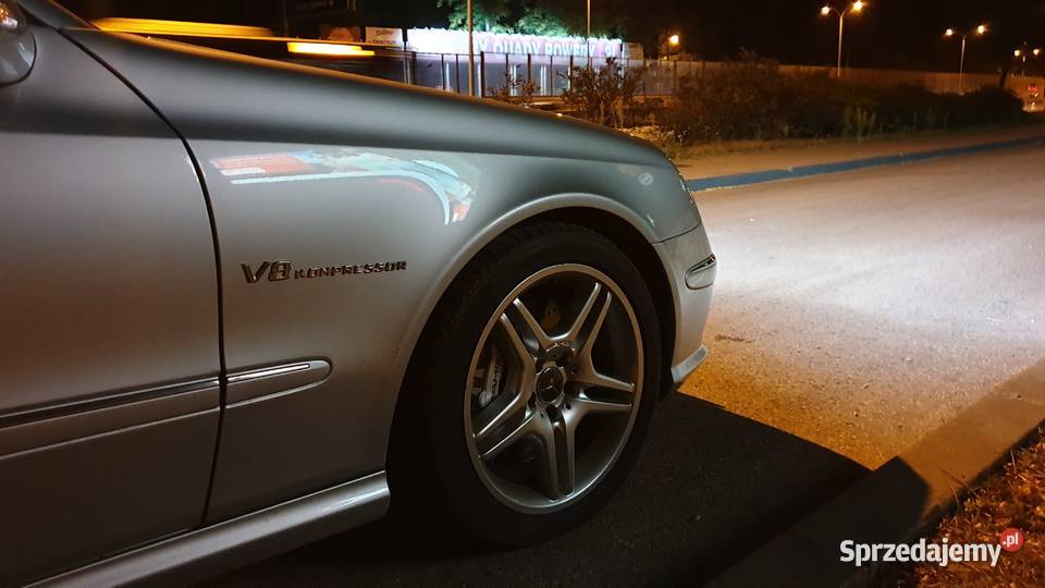 Mercedes E 55 AMG 2002 V8 Kompressor 476 wielofunkcyjna kierownica Otwock sprzedam