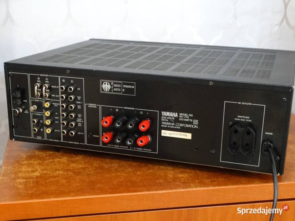 Amplituner Yamaha RX770 mocny i sprawny WYSYŁKA Jasło sprzedam