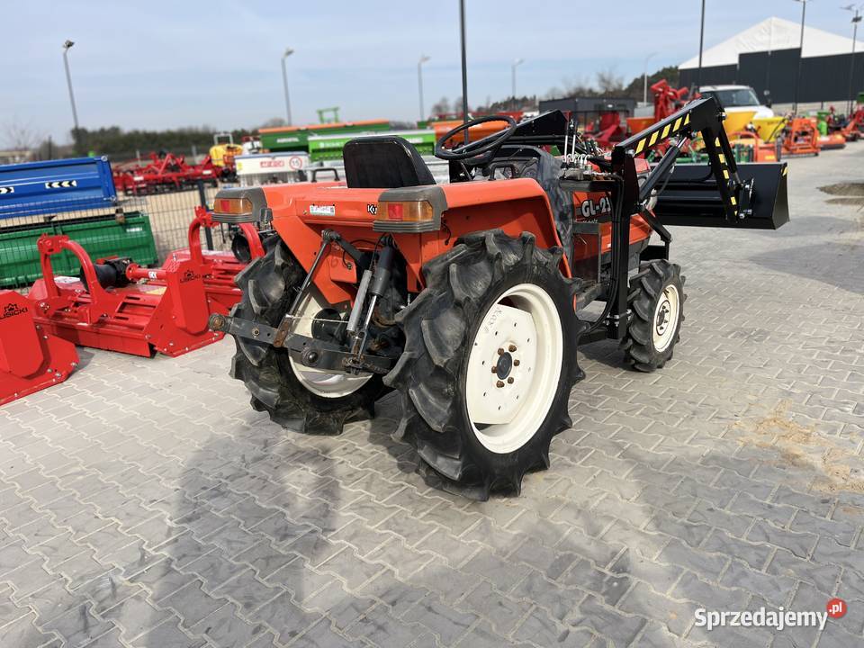 Mini Traktorek KUBOTA GL 23 z TURem i łychą RATY Kubota Trojanów