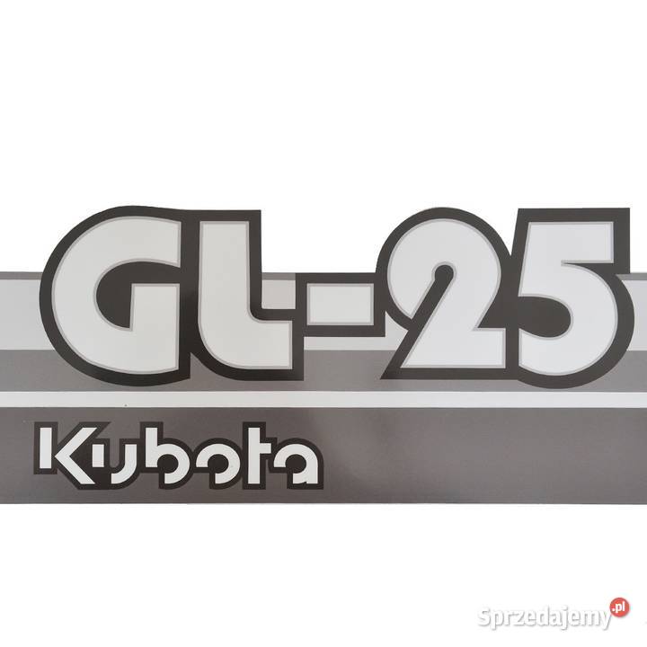 Naklejki Kubota GL25 podkarpackie