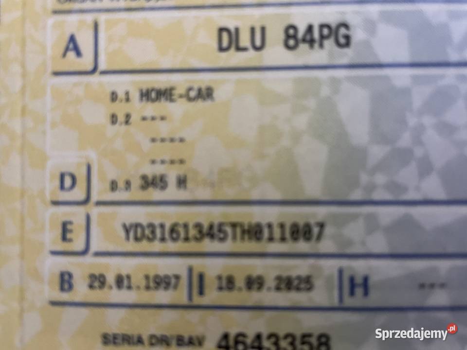 Homecar 345 1997r Szydłowiec