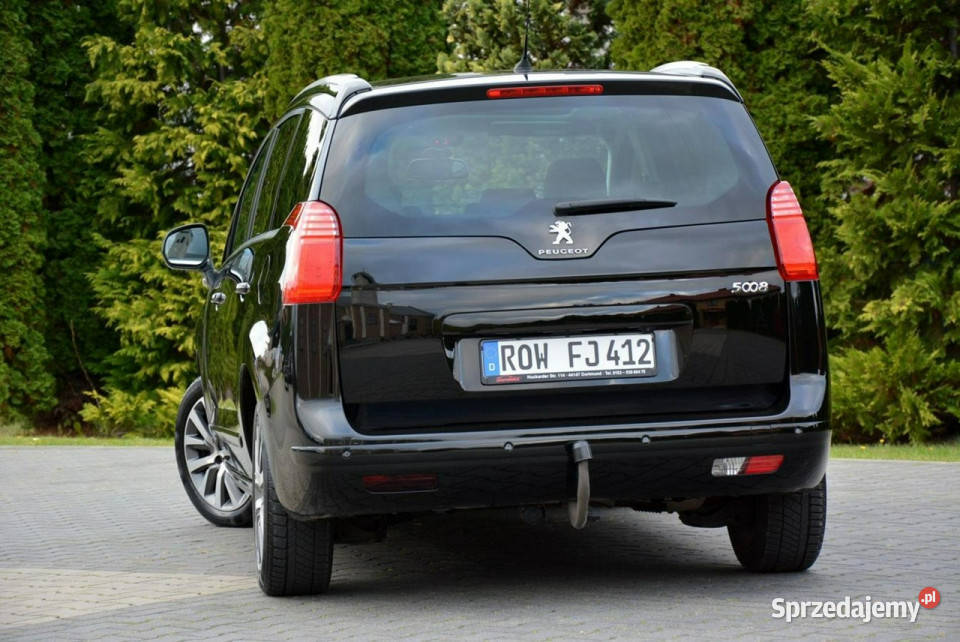 Peugeot 5008 Lift Panorama Head Up Duża Navi podgrzewane fotele Ostrów Mazowiecka