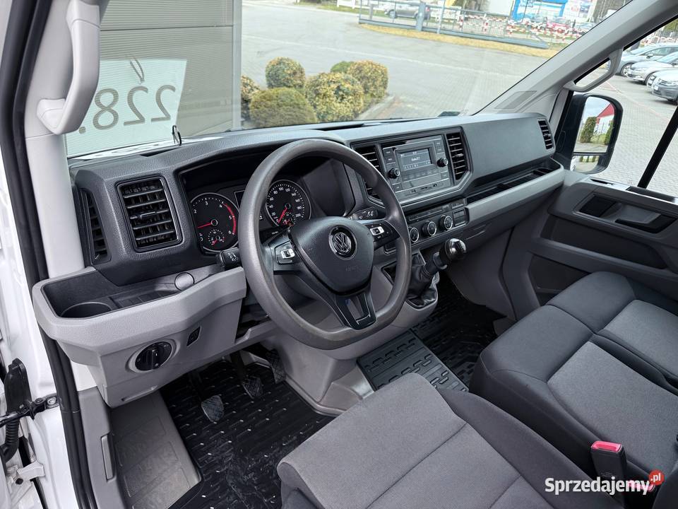 Volkswagen Crafter Doka Brygadówka 7miejsc centralny zamek Bralin