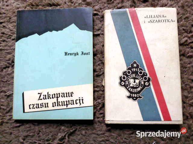 Jost Zakopane czasu okupacji LILIANA i SZAROTKA