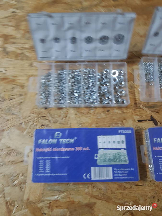 FALON TECH Zestaw Nakrętki nierdzewne M3M10 Głogowa sprzedam