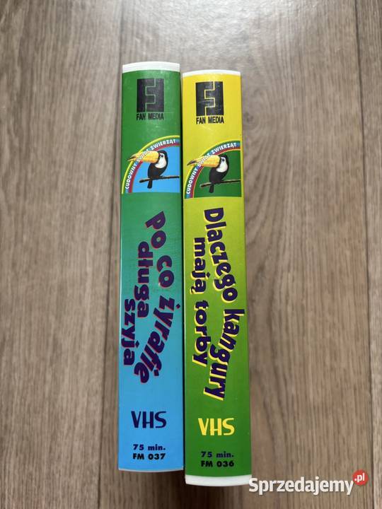 Świat zwierząt VHS stare kasety video lata 90 Warszawa sprzedam