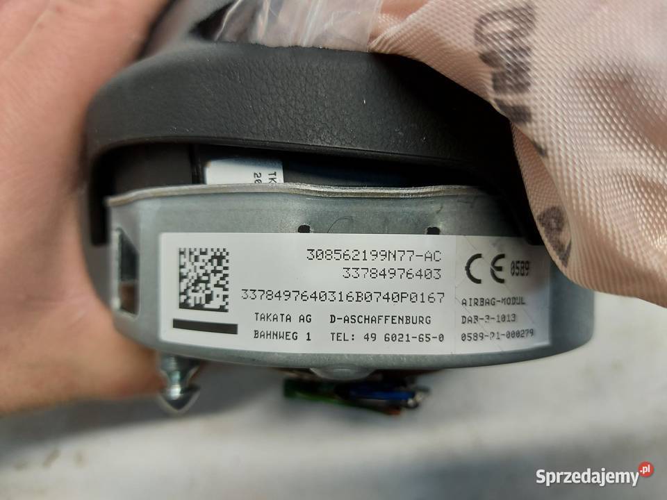 BMW F48 X1 Poduszka powietrzna Airbag kierownica