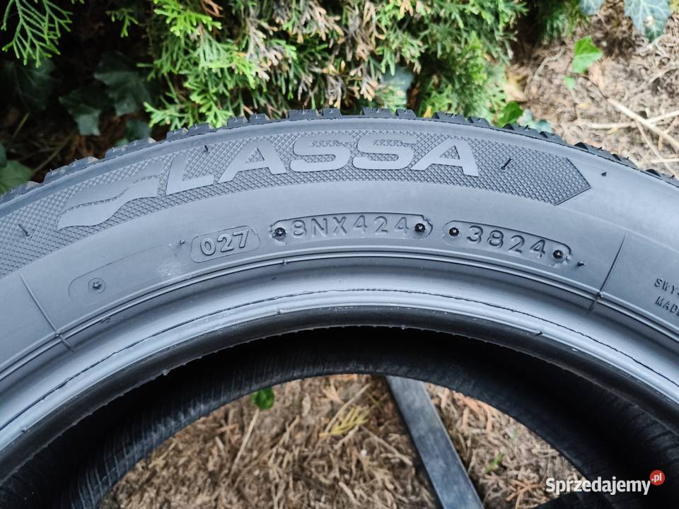 19555 R15 Lassa Snowys 4 2024r 7mm 195 Binkowo sprzedam