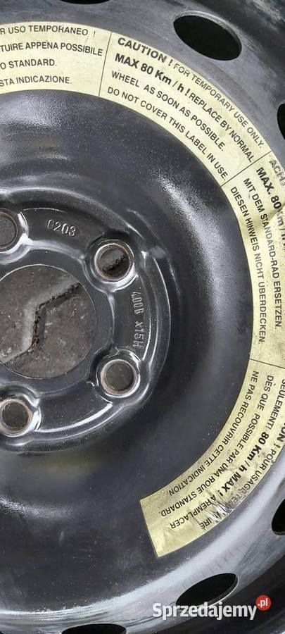 Koło dojazdowe Alfa Romeo 147 ET35 Pirelli
