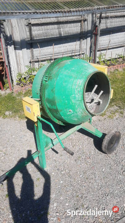 Betoniarka Mieszalnik bębnowy DEFRO 200l podkarpackie Giedlarowa