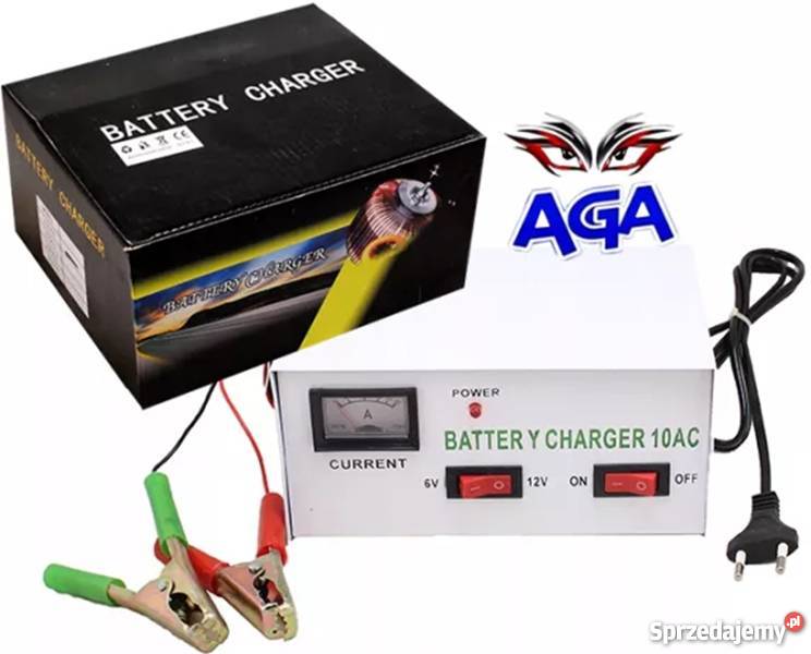 Prostownik Samochodowy 612V 10A Ładowarka Do