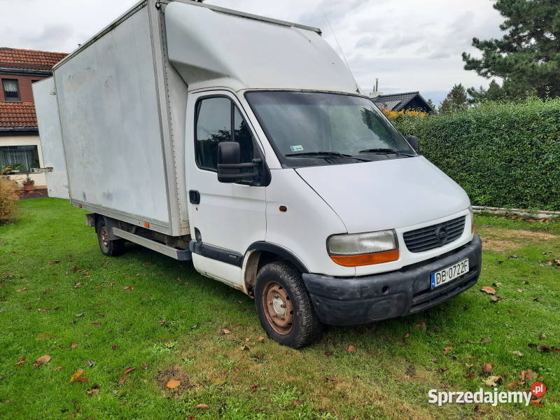 Opel Movano kontener 28 115 ładowność 3500 Wałbrzych