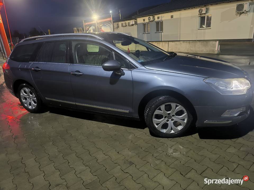 Citroen C5 x7 20 HDI szary Dąbrowa sprzedam