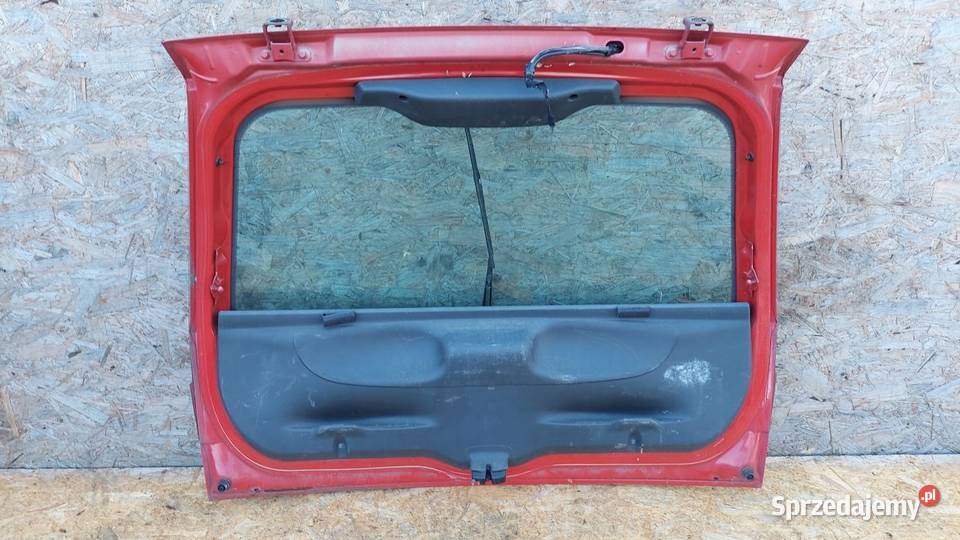 TYLNA KLAPA TYŁ PUNTO II 2 LIFT CZERWONA osobowe Rudziniec