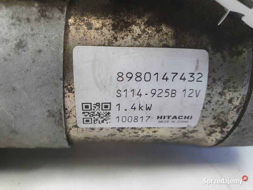 ROZRUSZNIK Opel Zafira B Astra J 17 CDTI Chełm sprzedam