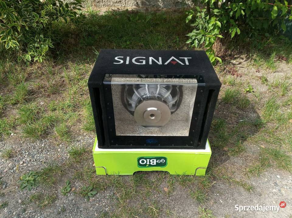 Tuba Skrzynia Basowa Subwoofer Wzmacniacz CRUNCH Dzierżoniów